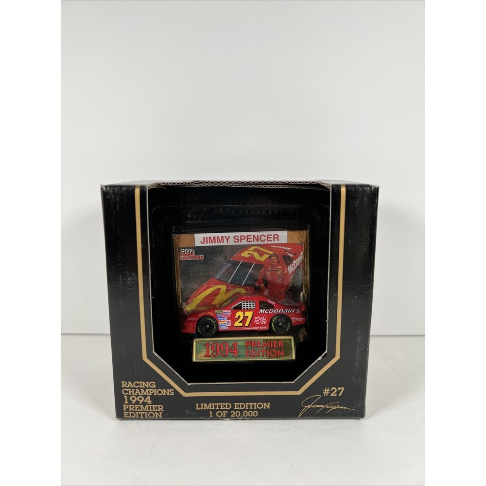 Racing Champions NASCAR 1994 Premier Edition Jimmy Spencer #27 1:64 Scale NIB